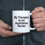 Australian Terrier Dog Therapist Mug