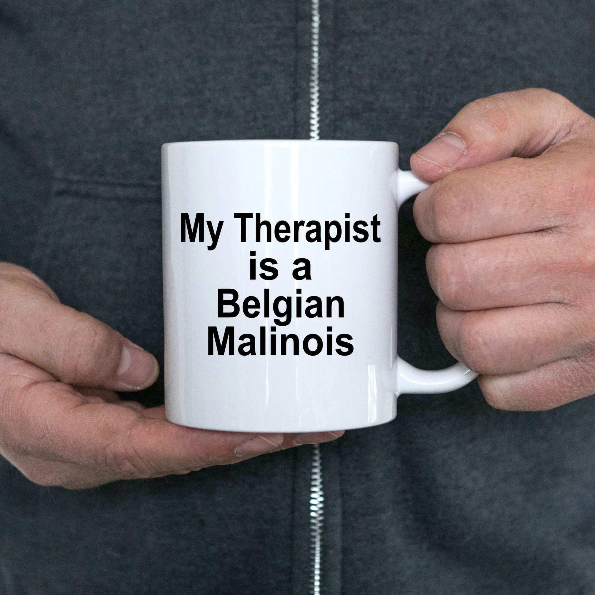 Belgian Malinois Dog Therapist Mug - Mallard Moon Gift Shop