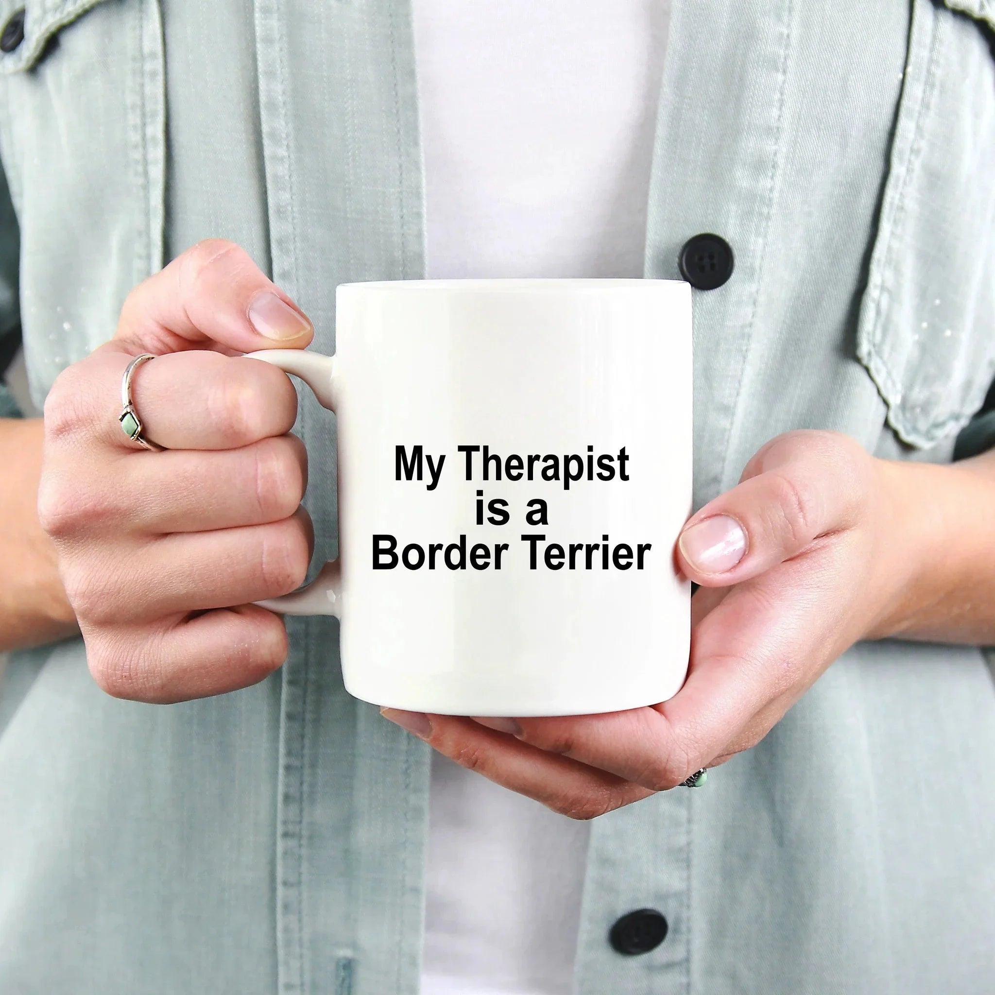 Border Terrier Dog Therapist Mug