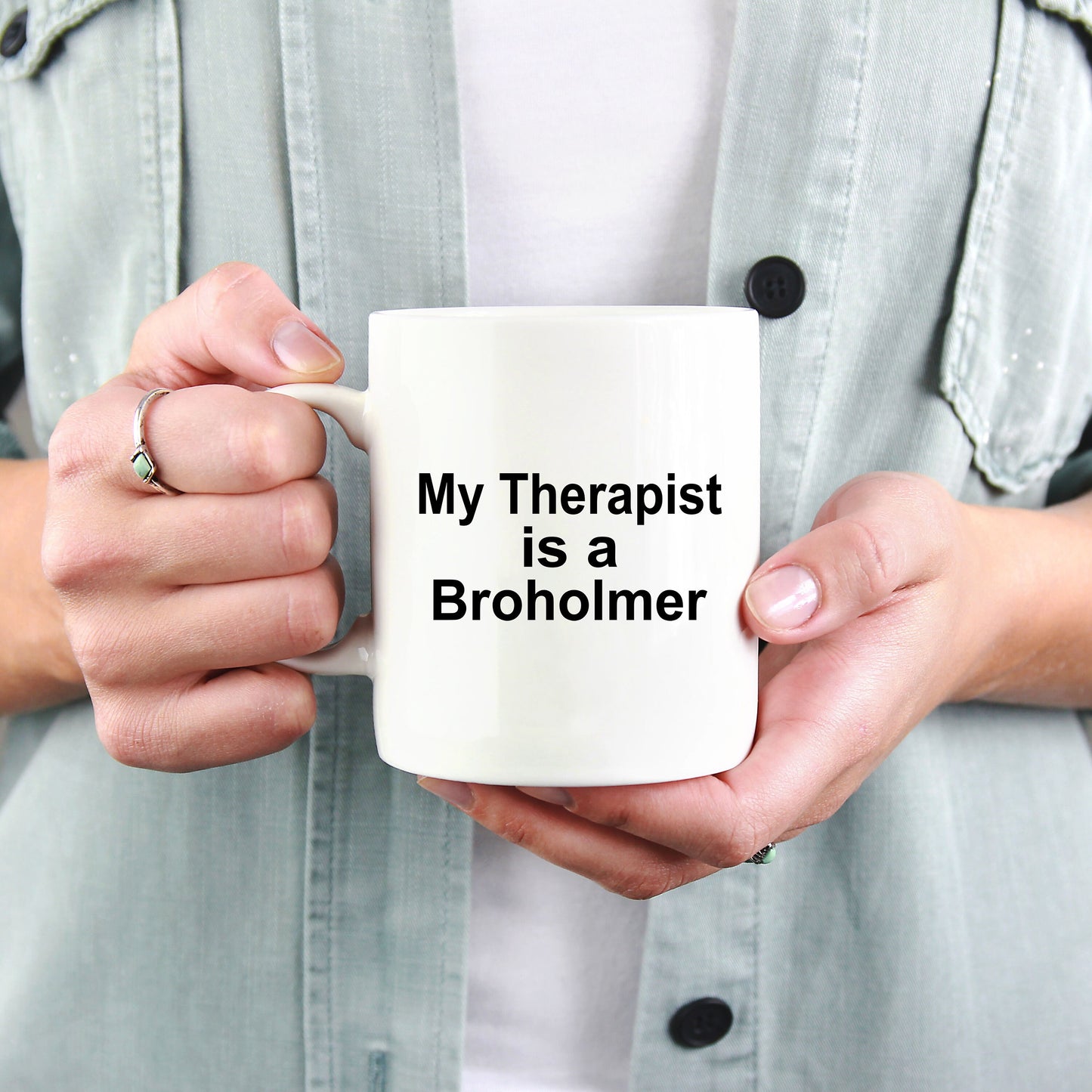Broholmer Dog Therapist Mug - Mallard Moon Gift Shop