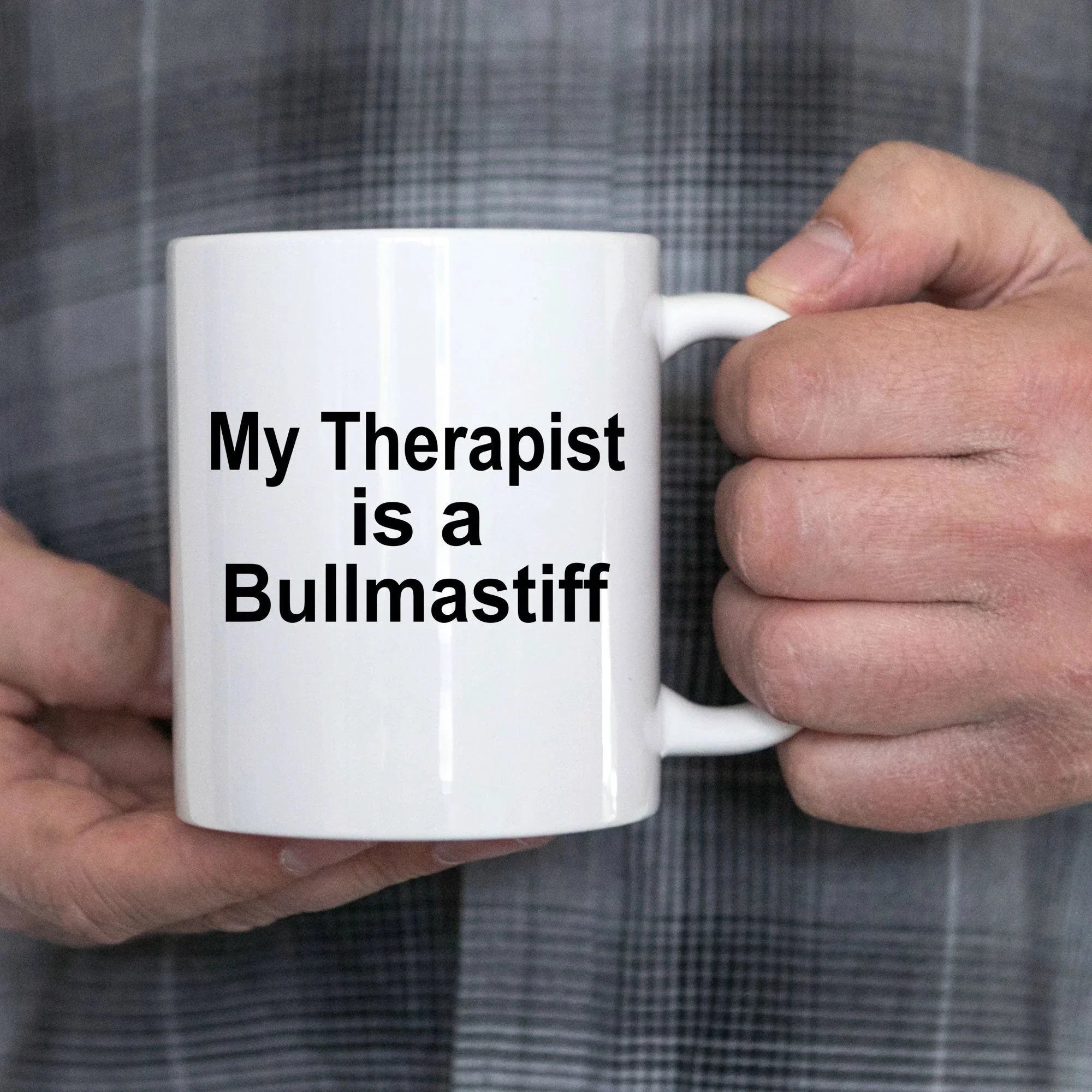 Bullmastiff Dog Therapist Mug