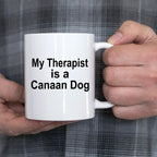 Canaan Dog Therapist Mug