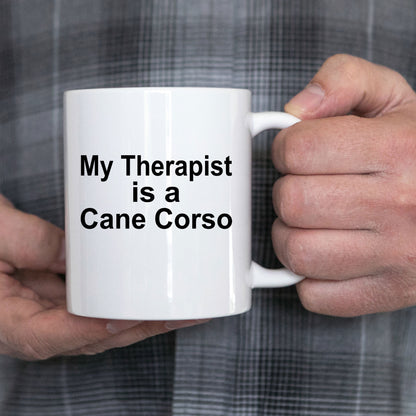 Cane Corso Dog Therapist Mug - Mallard Moon Gift Shop