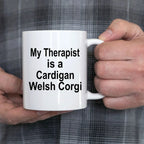 Cardigan Welsh Corgi Dog Therapist Mug