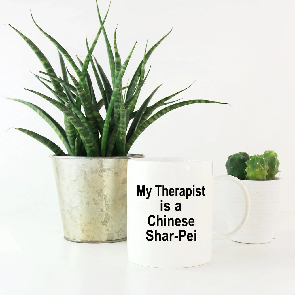 Chinese Shar-Pei Dog Therapist Mug