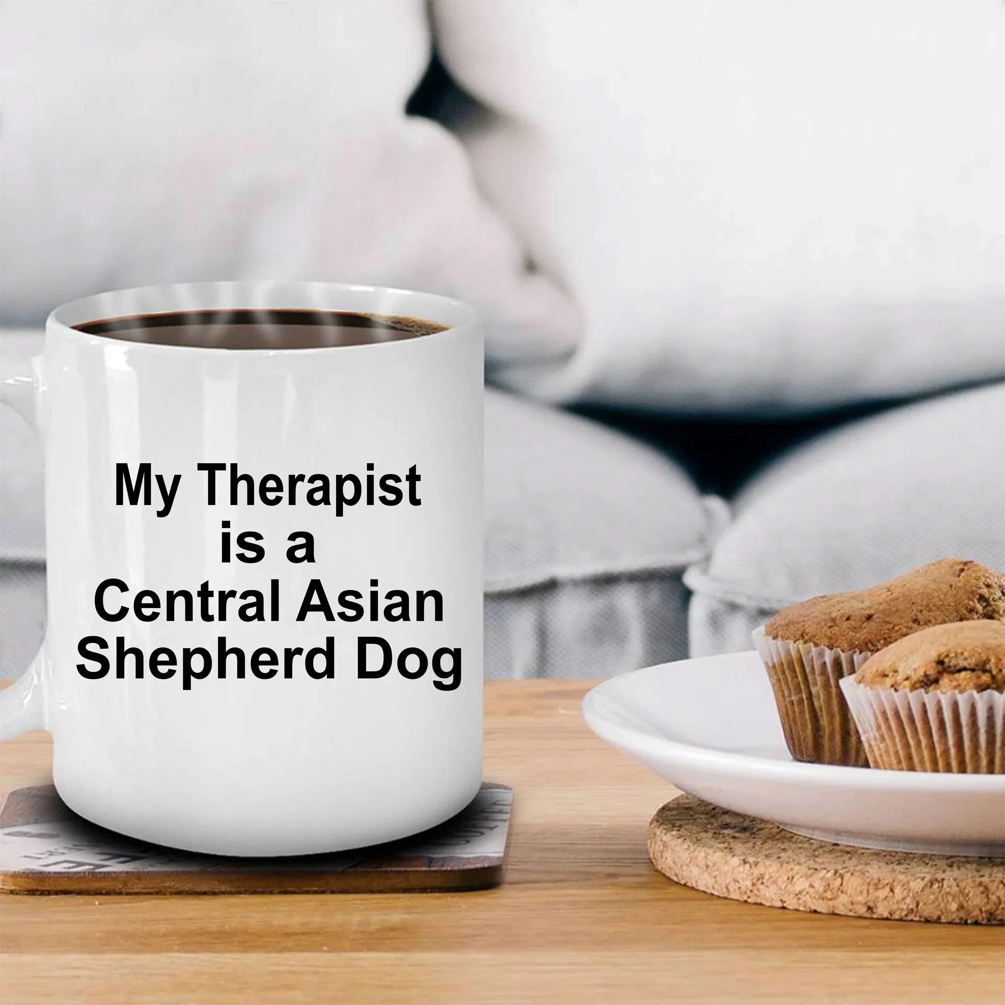 Central Asian Shepherd Dog Therapist Mug
