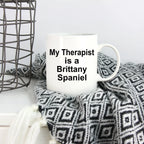Brittany Spaniel Dog Therapist Mug