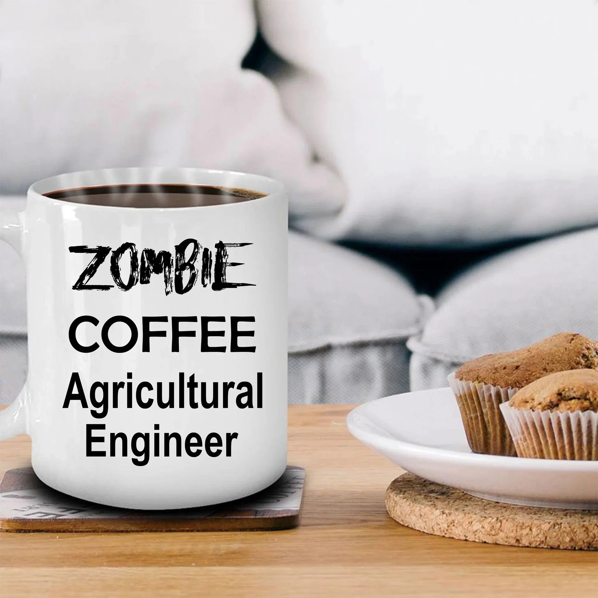 Agricultural Engineer Zombie Mug