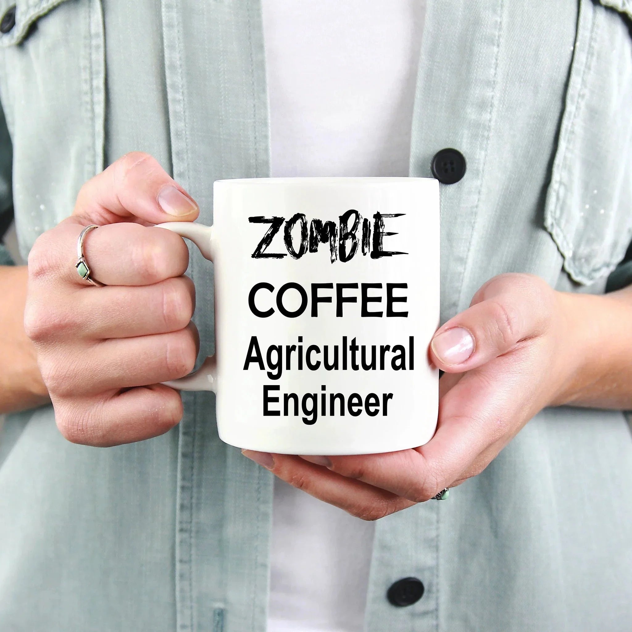 Agricultural Engineer Zombie Mug