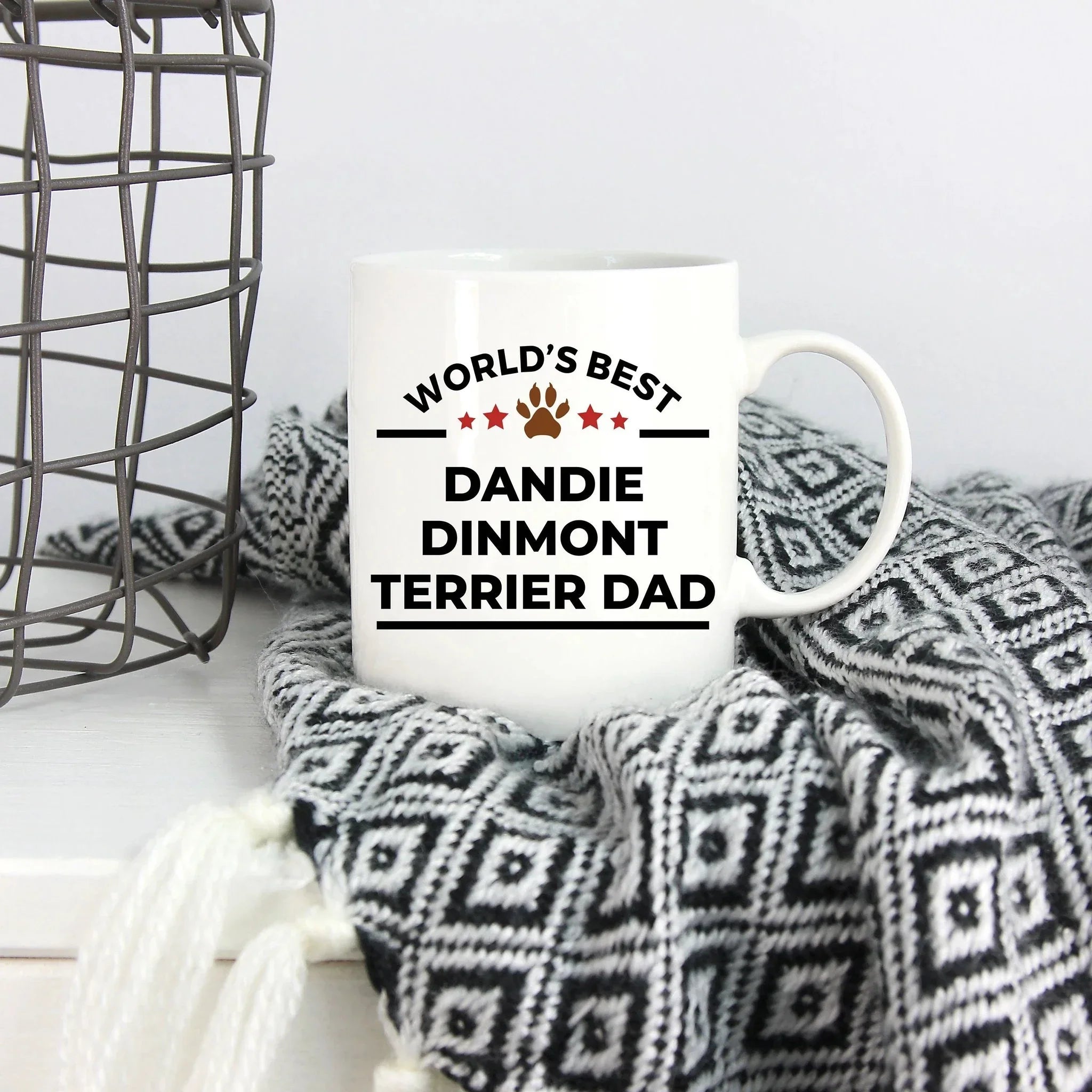 Dandie Dinmont Terrier Dog Dad Mug