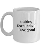 Drummer Ceramic Coffee Mug - Making Percussion Look Good