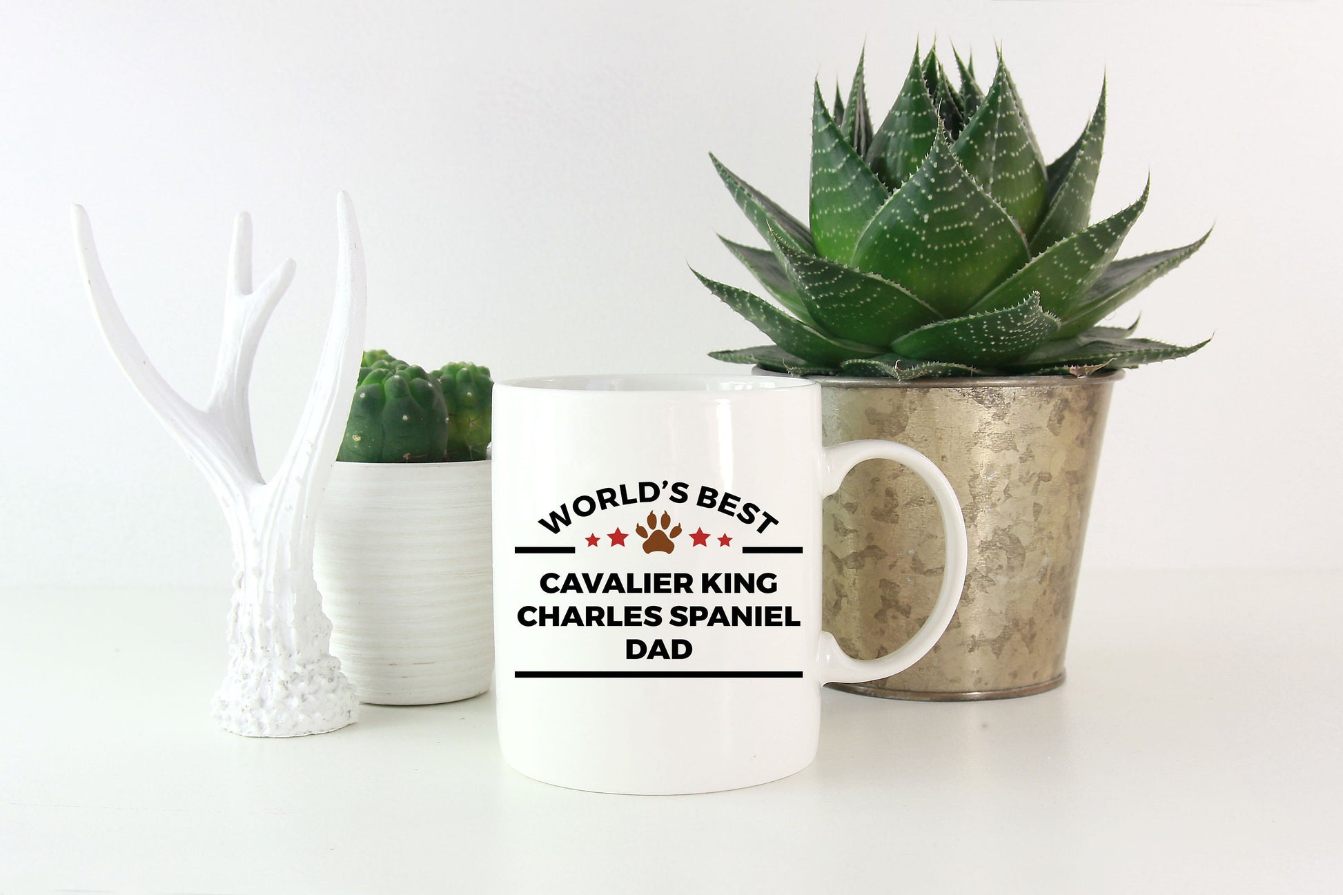Cavalier King Charles Spaniel Dog Dad Mug - Mallard Moon Gift Shop