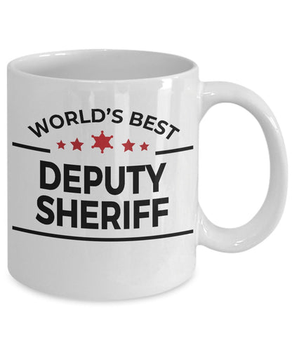 Deputy Sheriff Coffee Mug - Mallard Moon Gift Shop