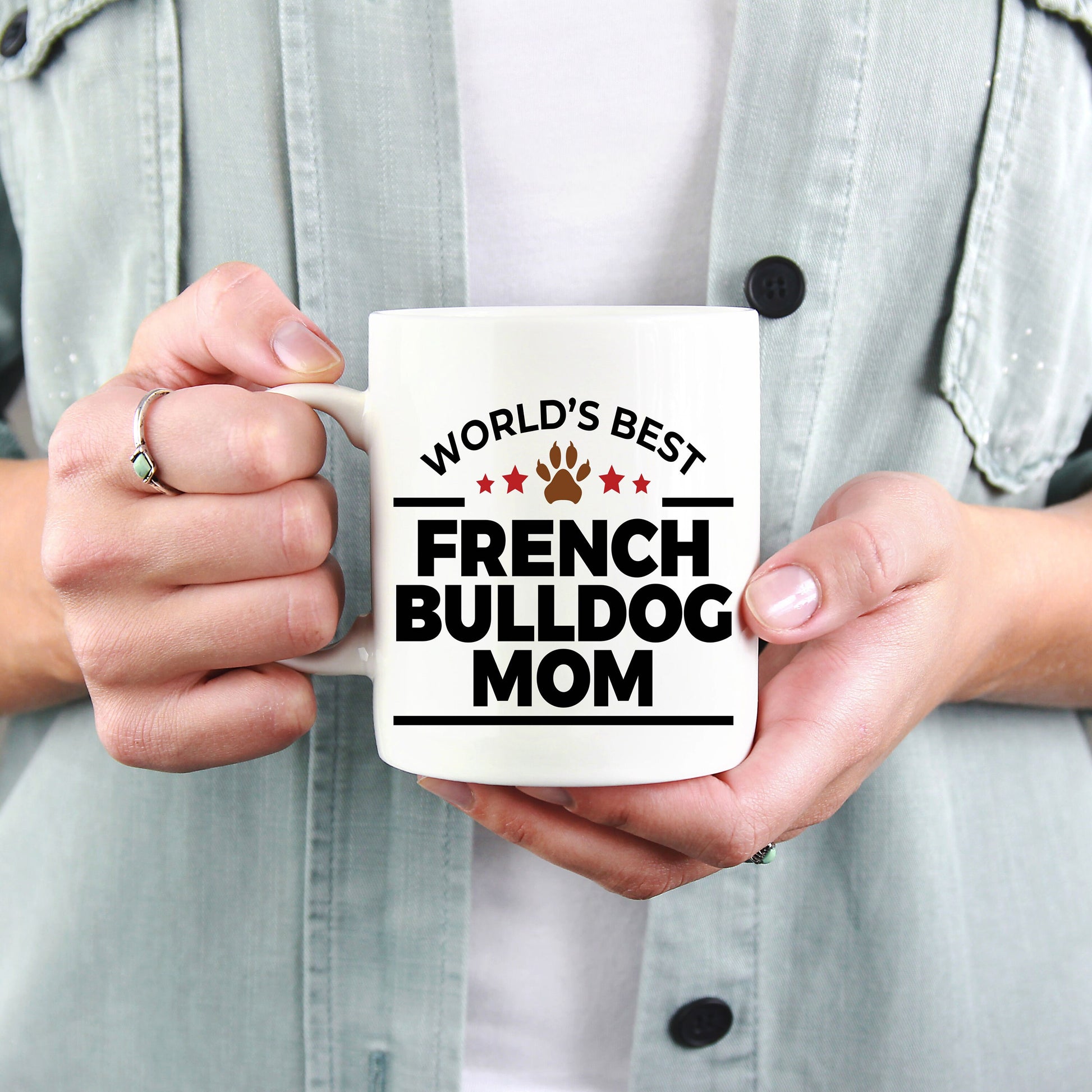 French Bulldog Mom Coffee Mug - Mallard Moon Gift Shop