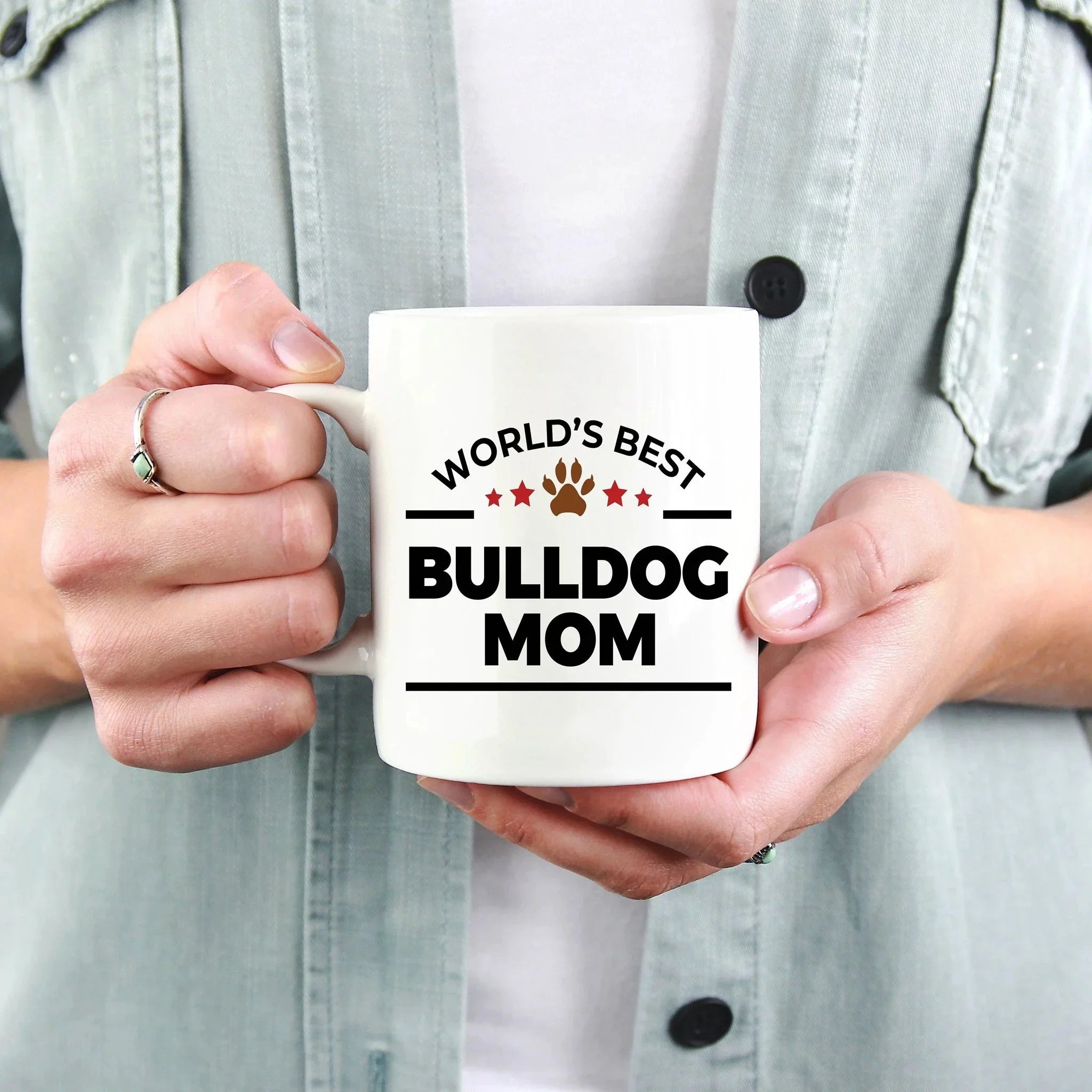 Bulldog Dog Mom Coffee Mug
