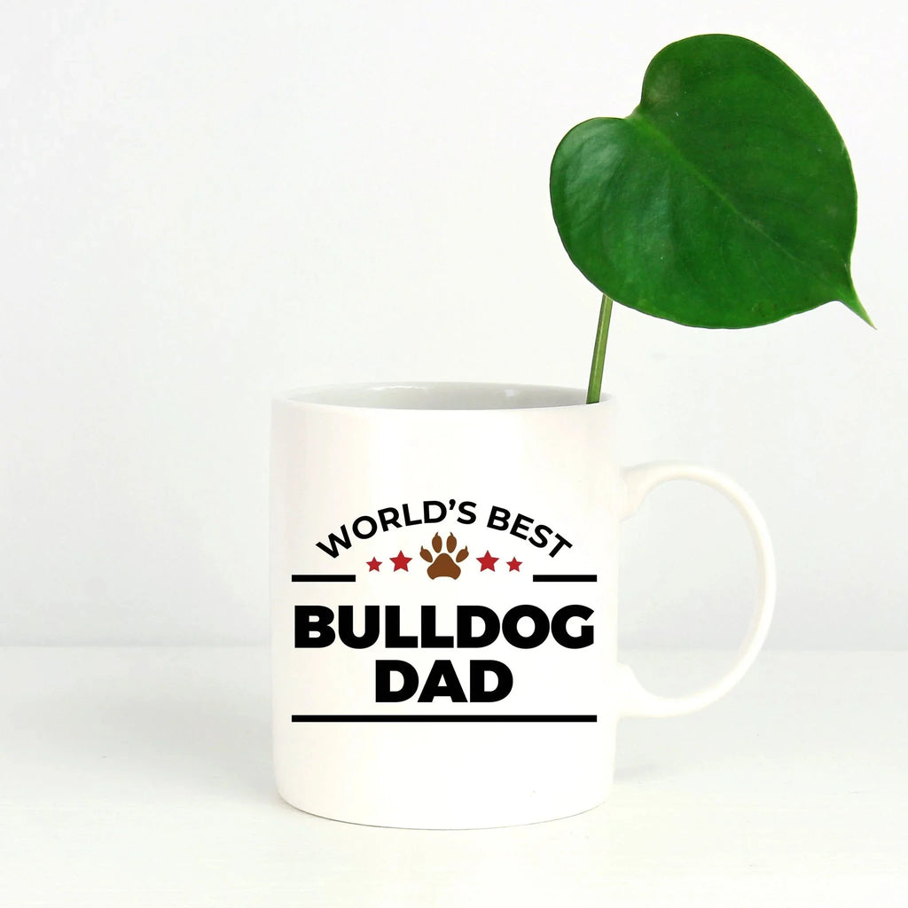 Bulldog Dog Best Dad Coffee Mug