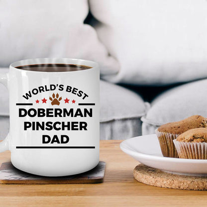 Doberman Pinscher Dog Dad Mug - Mallard Moon Gift Shop