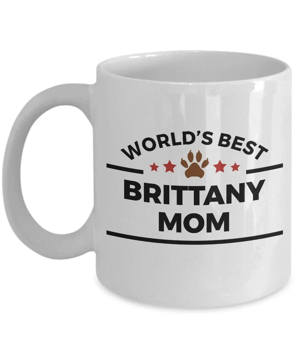 Brittany Spaniel Dog Mom Mug