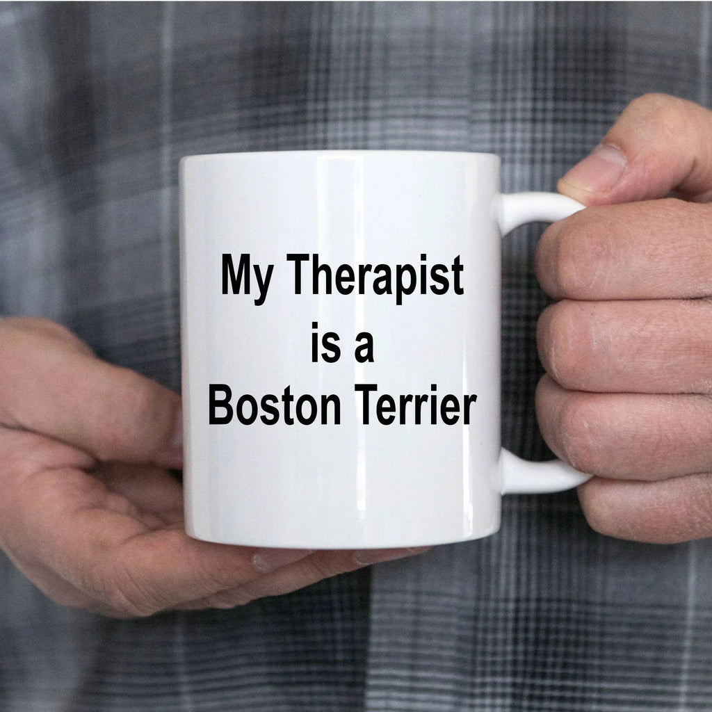 Boston Terrier Dog Therapist Mug