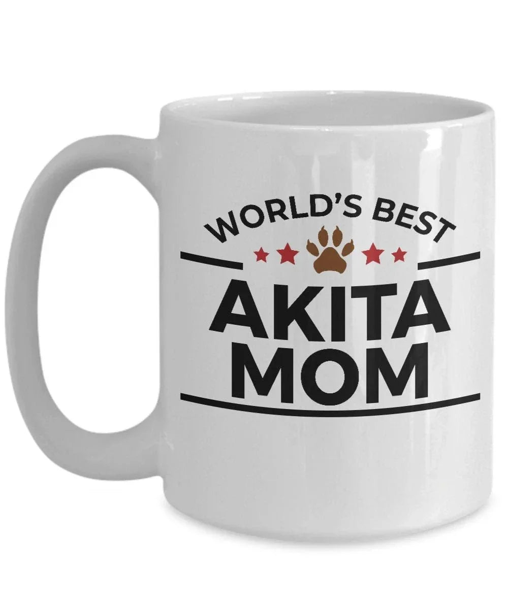 Akita Dog Mom Coffee Mug