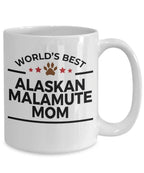 Alaskan Malamute Dog Mom Mug - Full Wrap Dye Sublimation For Vibrant Fade Resistant Artwork