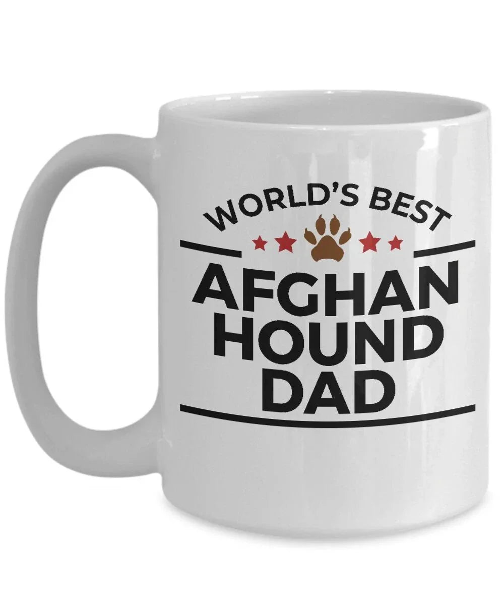 Afghan Hound Dog Dad Mug