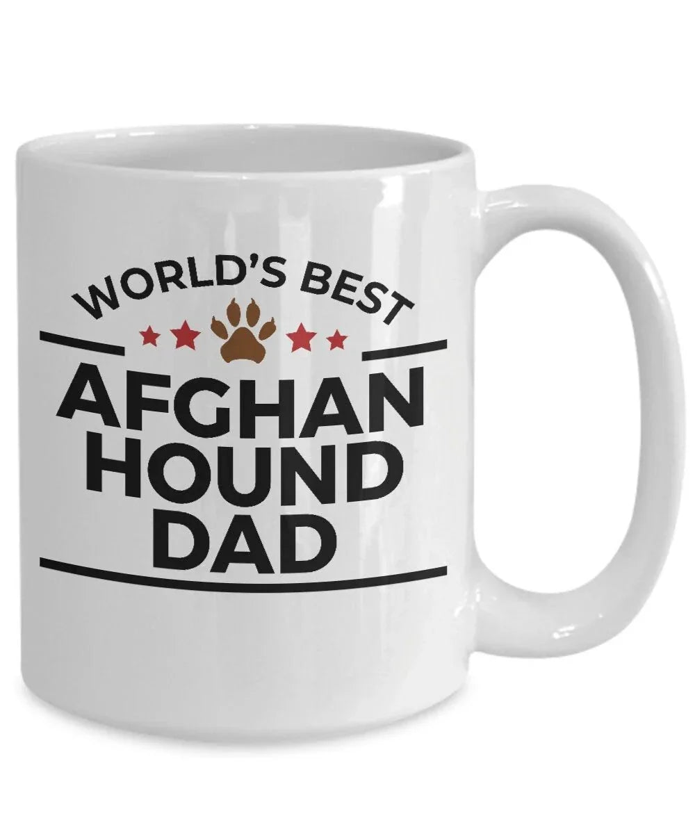Afghan Hound Dog Dad Mug