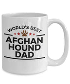 Afghan Hound Dog Dad Mug