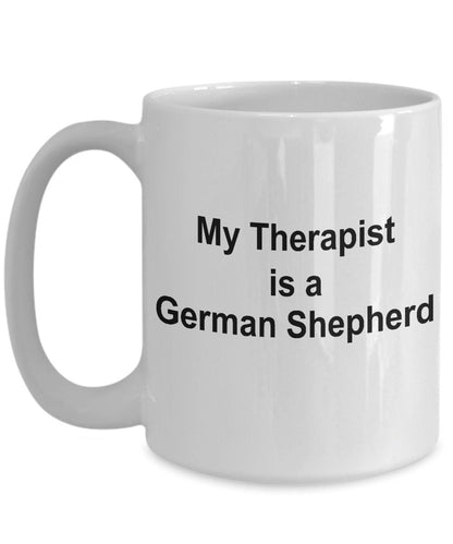 German Shepherd Dog Therapist Mug - Mallard Moon Gift Shop