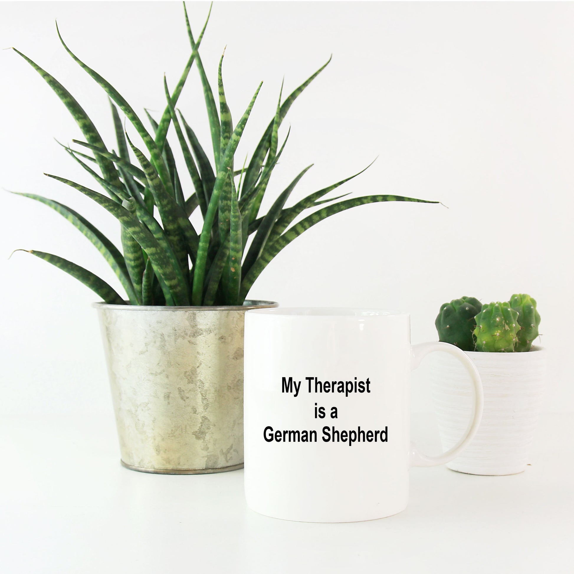 German Shepherd Dog Therapist Mug - Mallard Moon Gift Shop