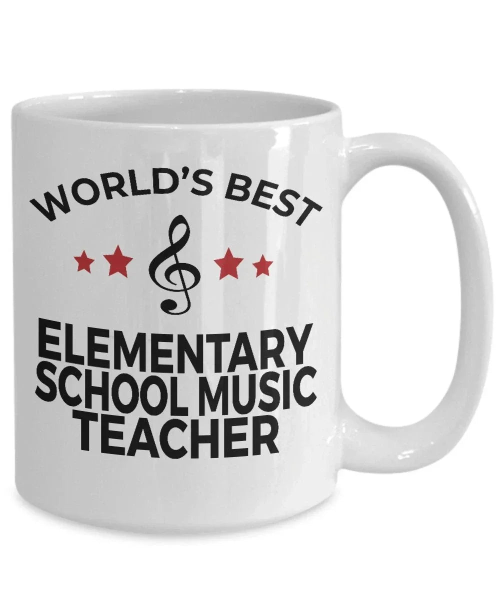 Elementary School Music Teacher Mug