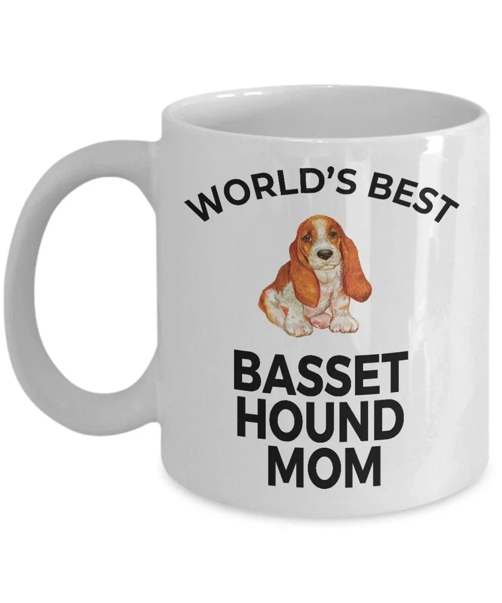 Basset Hound Dog Mom Mug