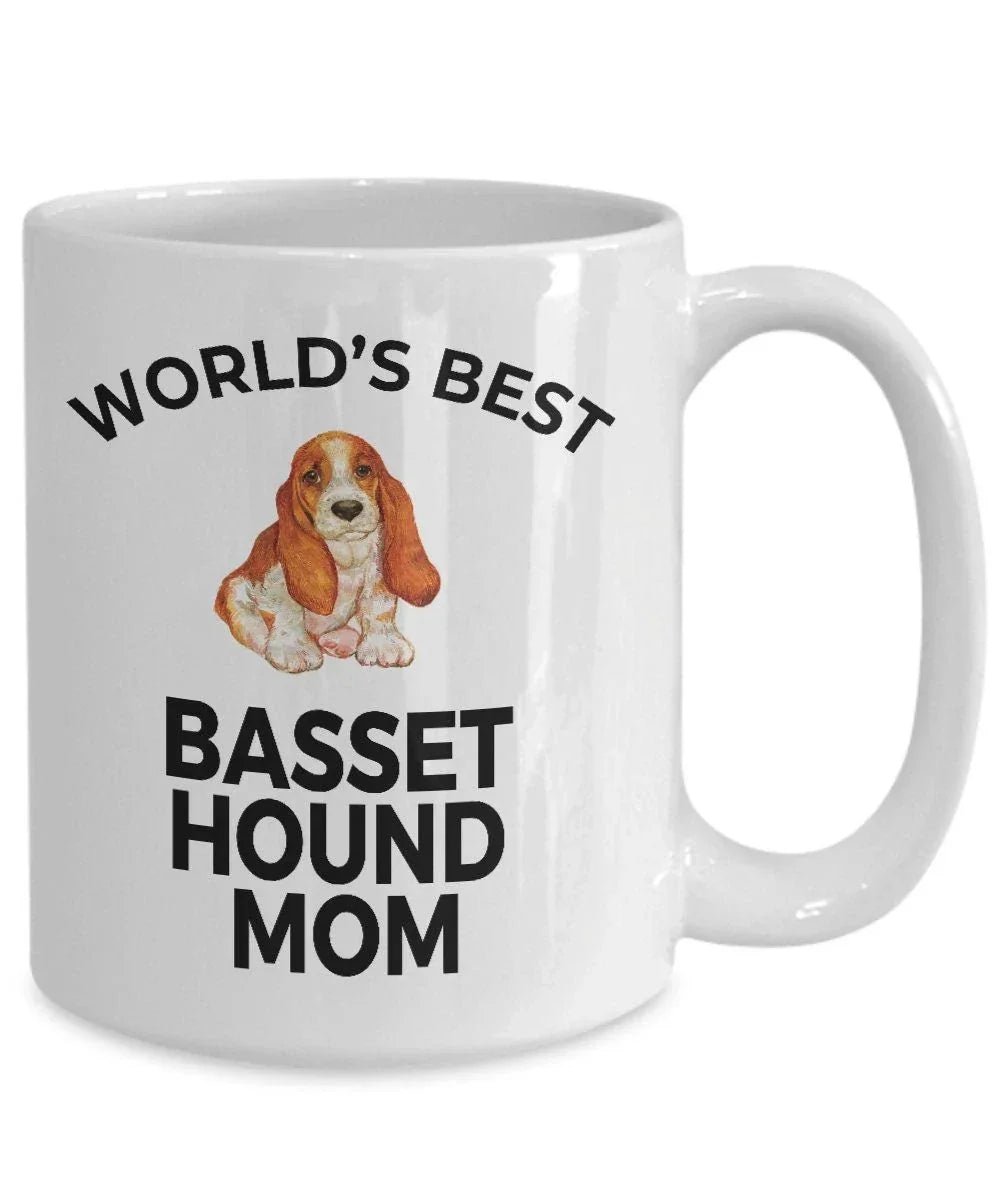 Basset Hound Dog Mom Mug