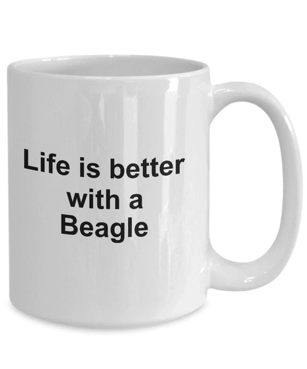 Beagle Dog Mug - Life is Better with a Beagle