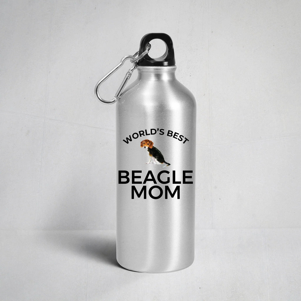 Beagle Dog Mom Water Bottle