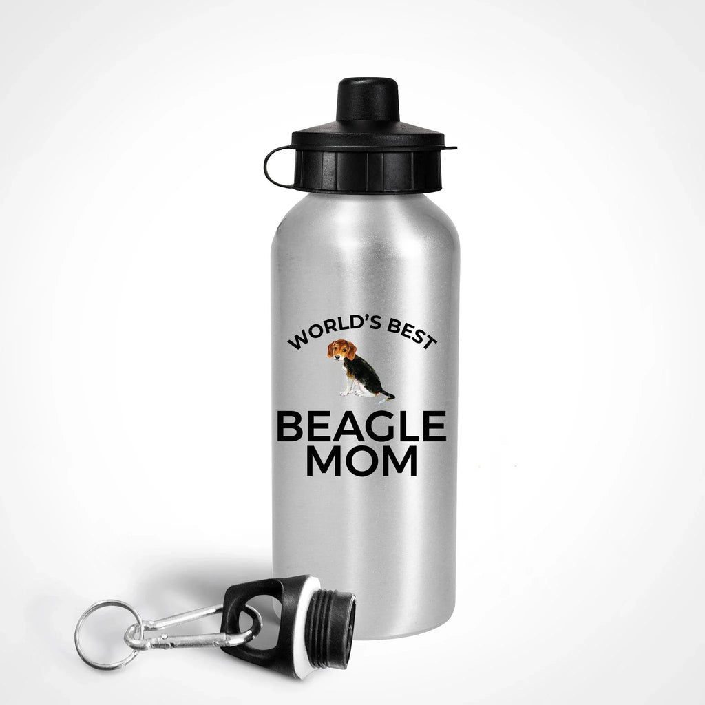 Beagle Dog Mom Water Bottle