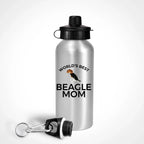 Beagle Dog Mom Water Bottle