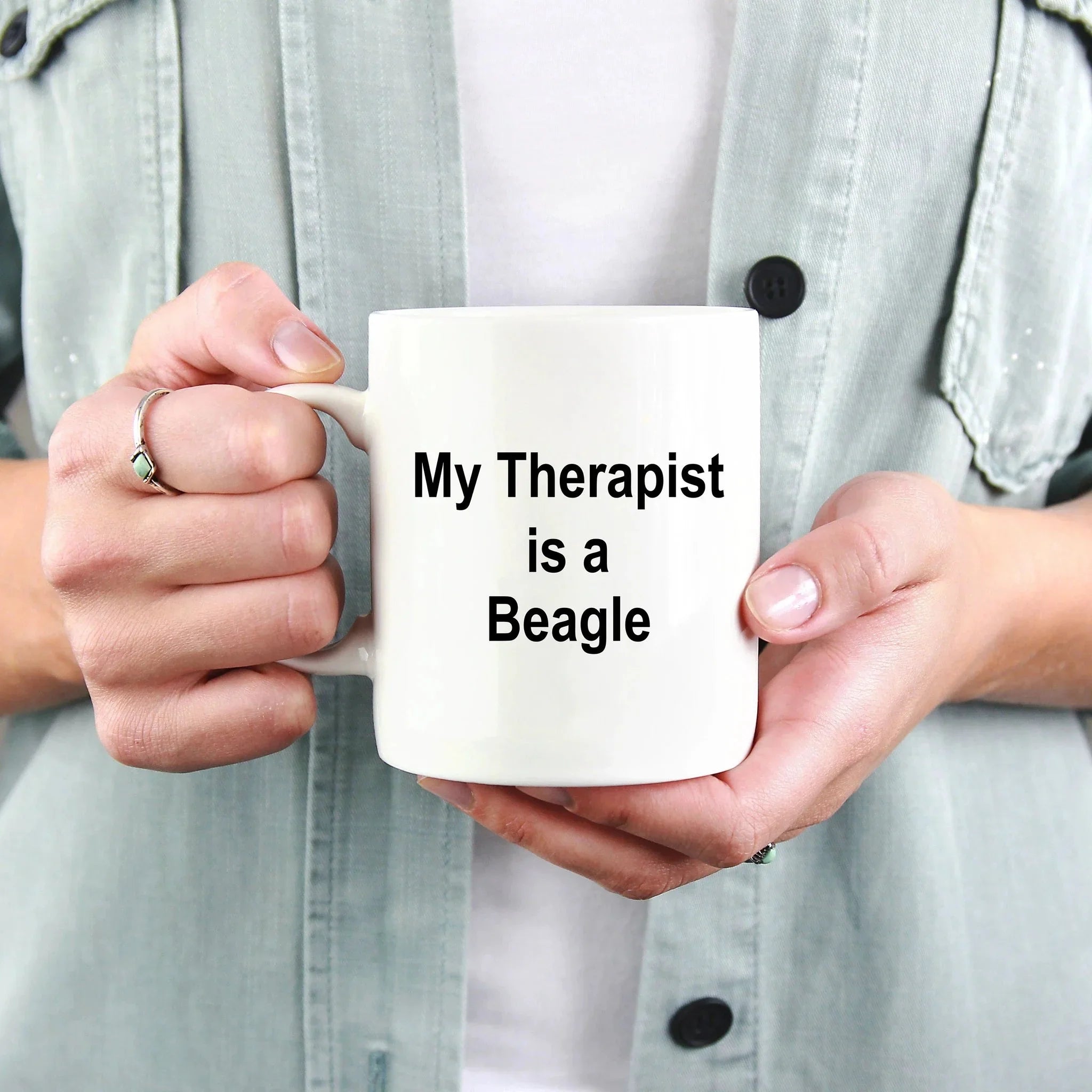 Beagle Dog Therapist Mug