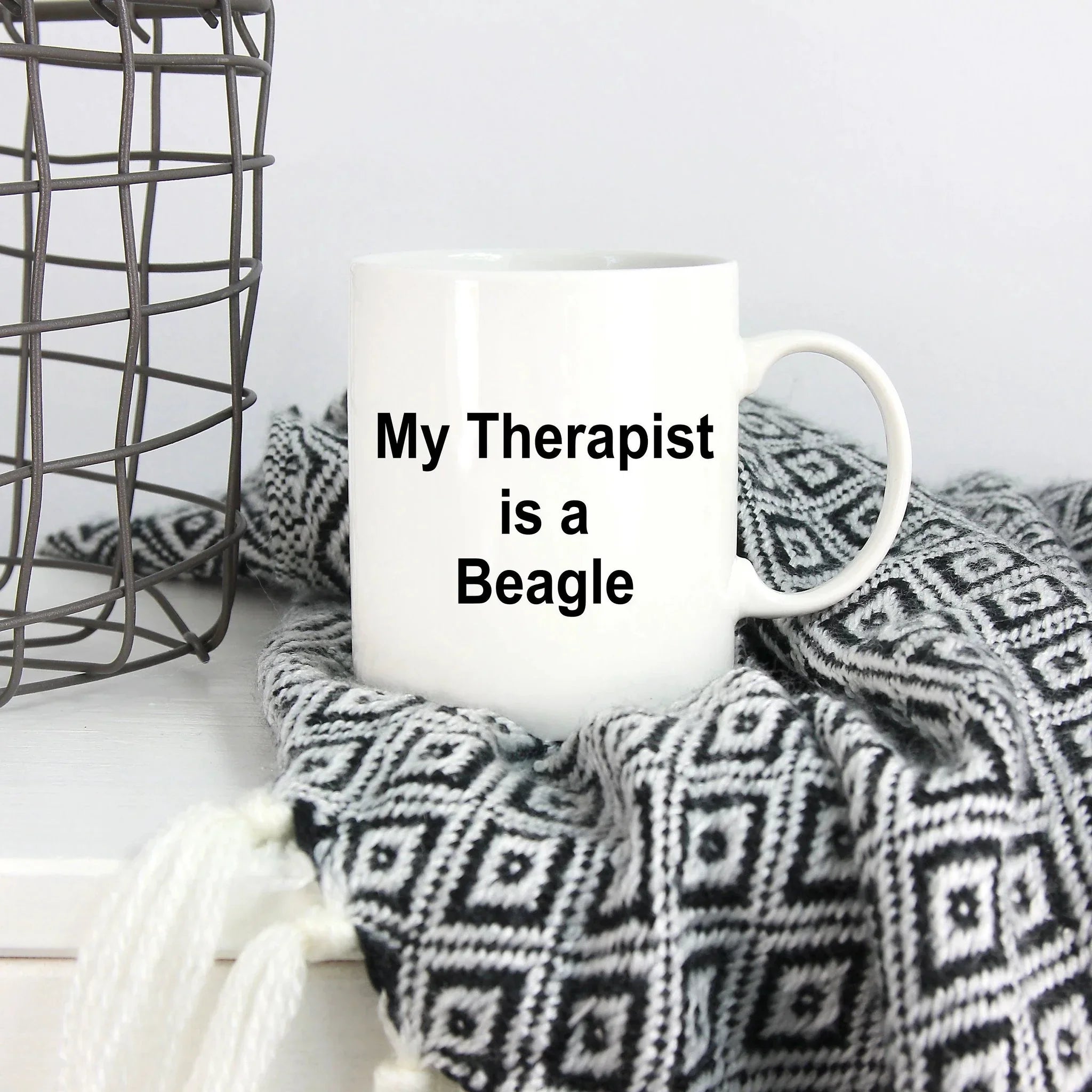 Beagle Dog Therapist Mug