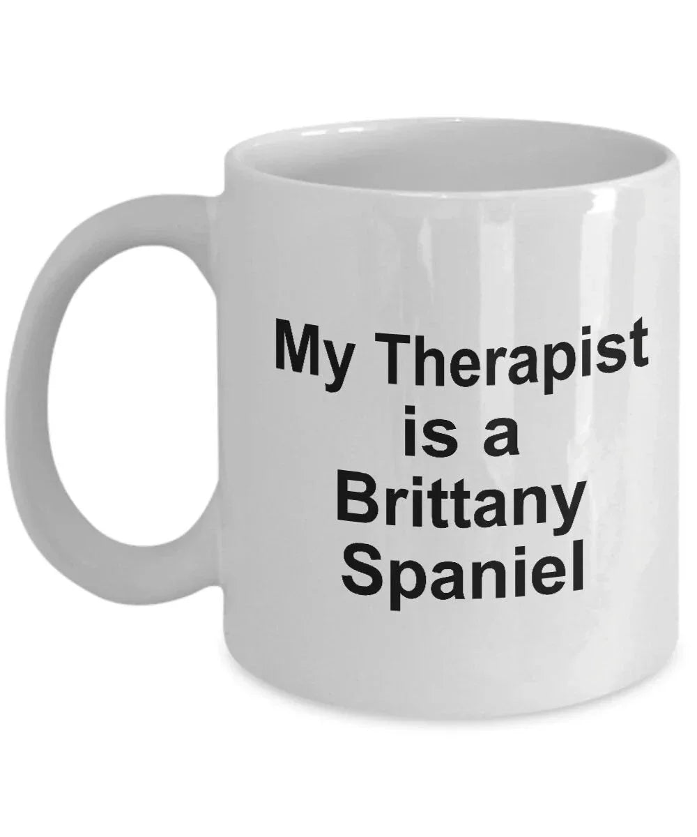 Brittany Spaniel Dog Therapist Mug