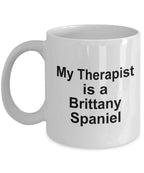 Brittany Spaniel Dog Therapist Mug