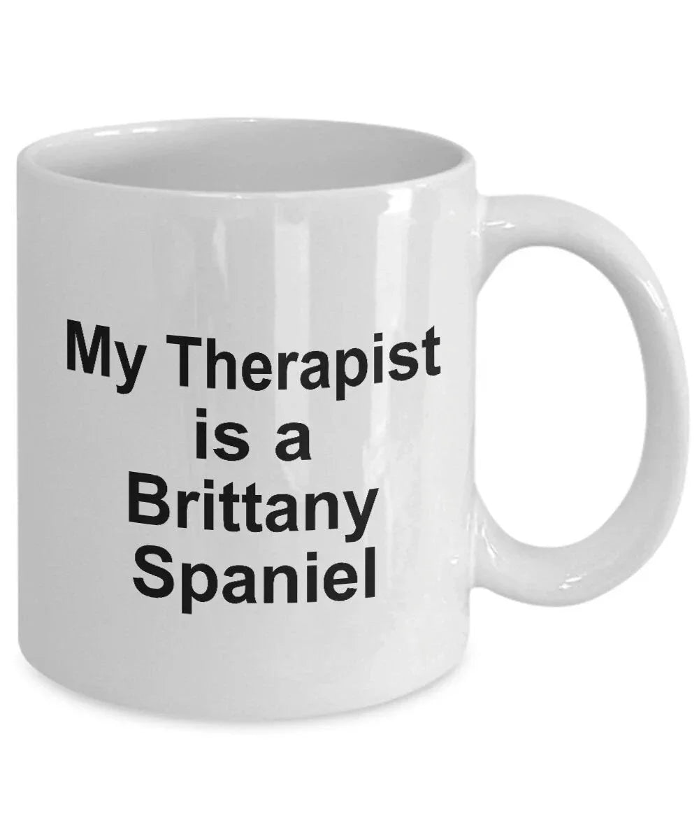 Brittany Spaniel Dog Therapist Mug