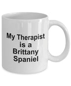 Brittany Spaniel Dog Therapist Mug