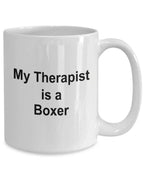 Boxer Dog Therapist Mug