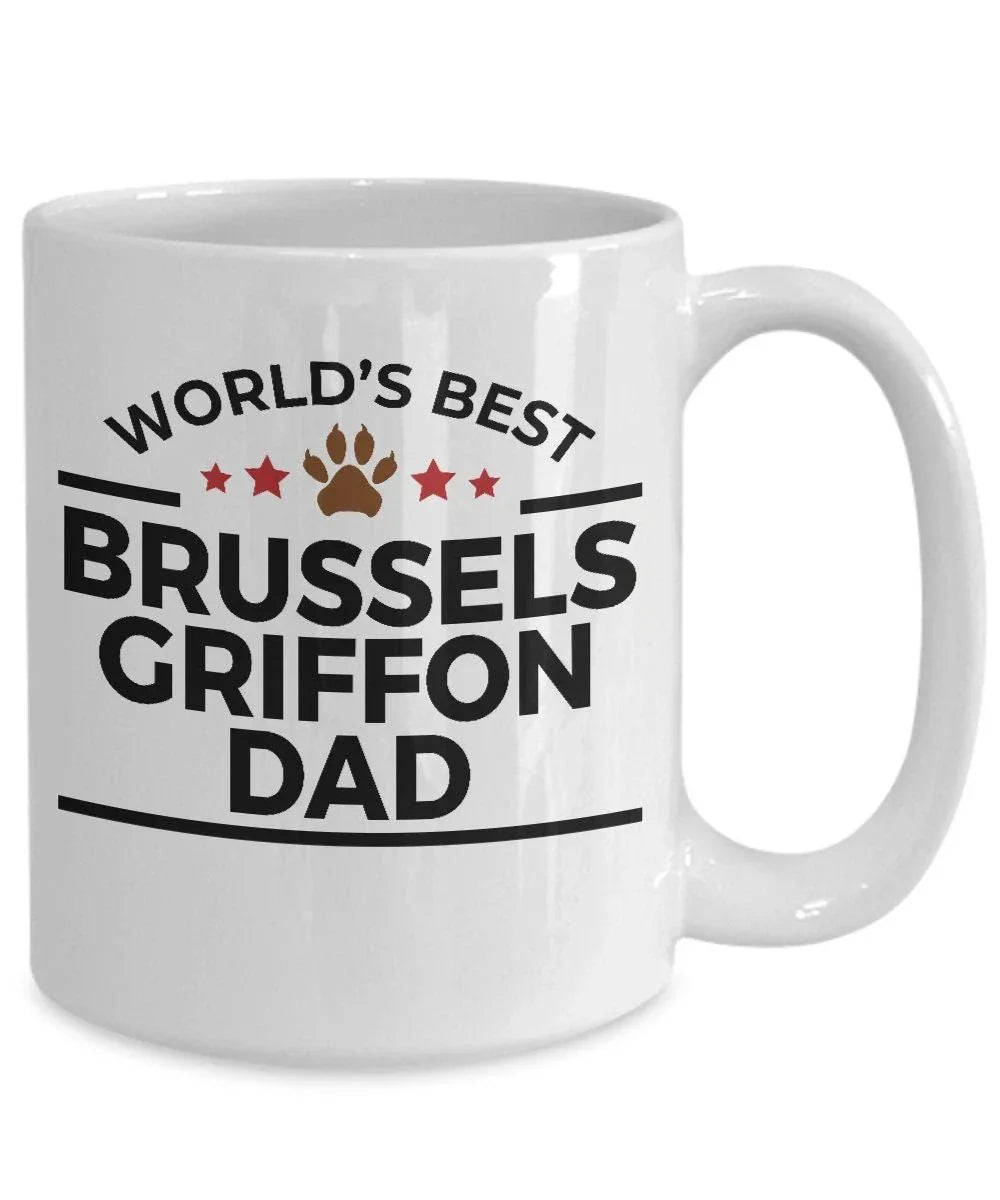 Brussels Griffon Dog Dad Mug