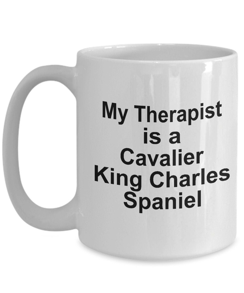 Cavalier King Charles Spaniel Dog Therapist  Mug - Mallard Moon Gift Shop