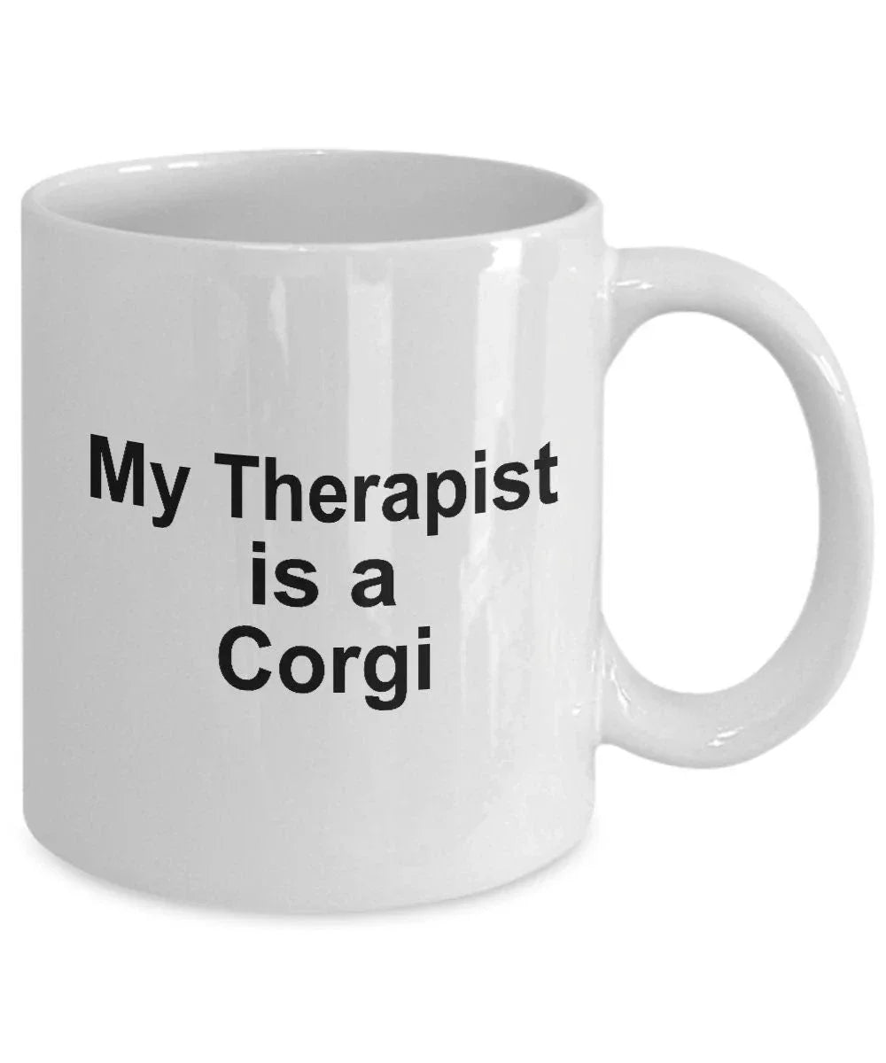 Corgi Dog Therapist Mug