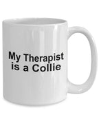 Collie Dog Therapist Mug