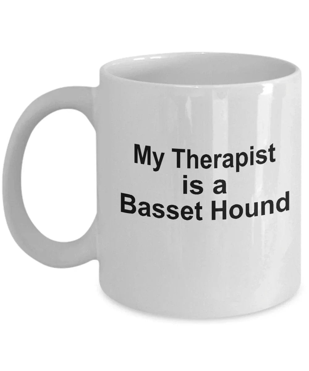 Basset Hound Dog Therapist Mug