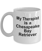 Chesapeake Bay Retriever Dog Therapist Mug